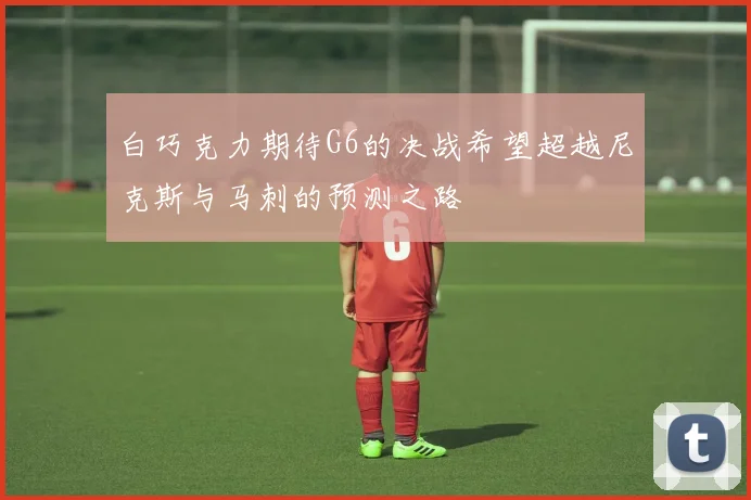 白巧克力期待G6的决战希望超越尼克斯与马刺的预测之路